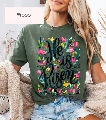 He Is Risen – Faith-Inspired Christian Tee